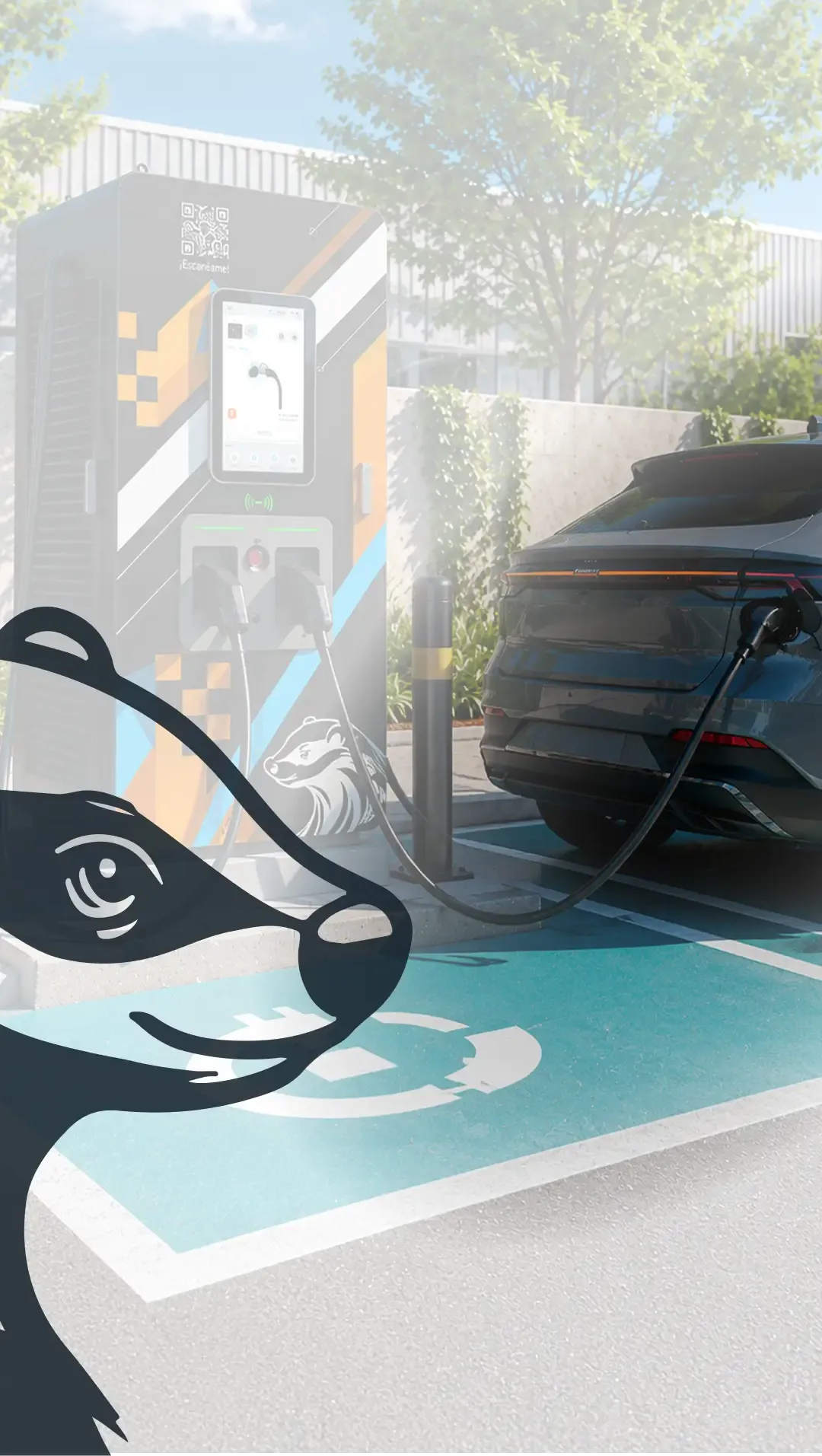Cargador Horeb Charge y vehículo eléctrico en Cúcuta