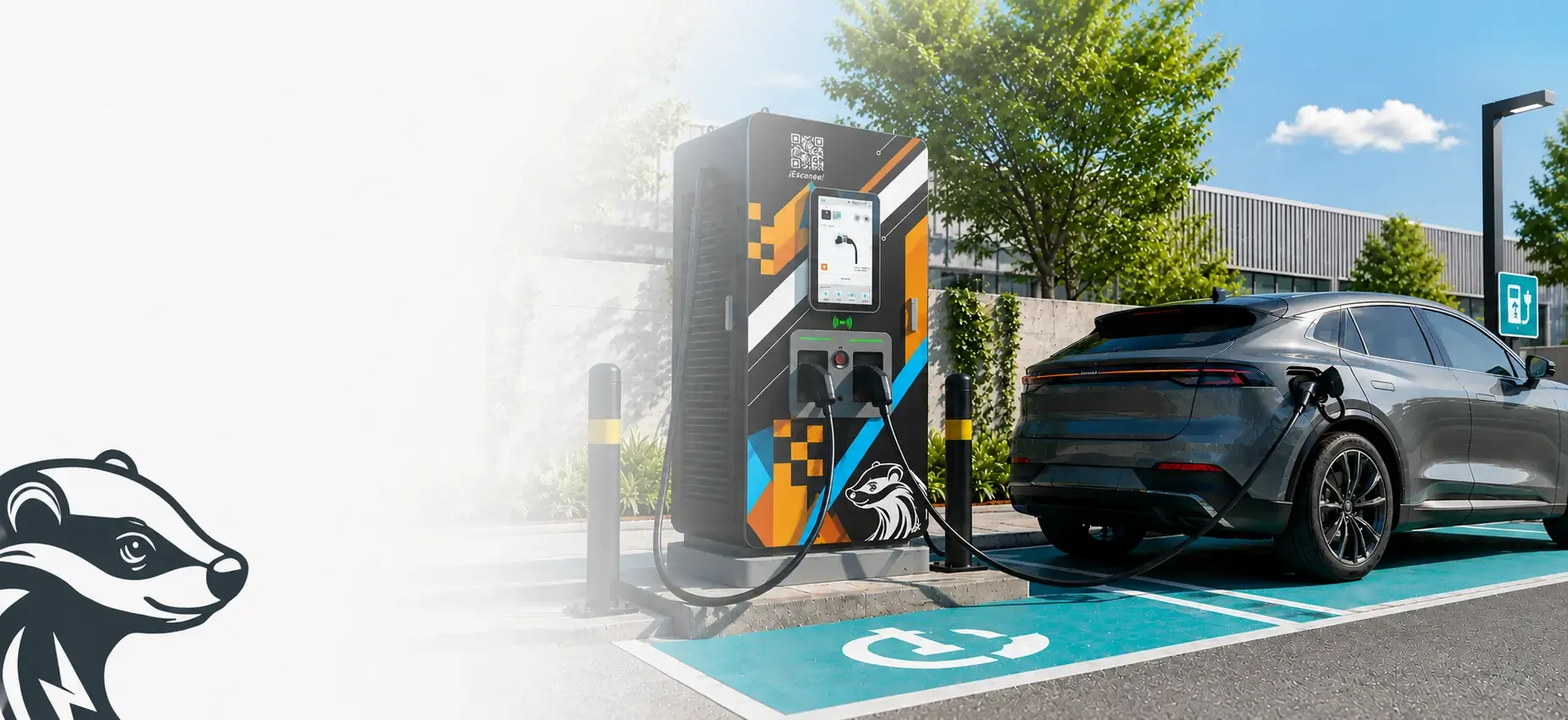 Cargador Horeb Charge y vehículo eléctrico en Cúcuta