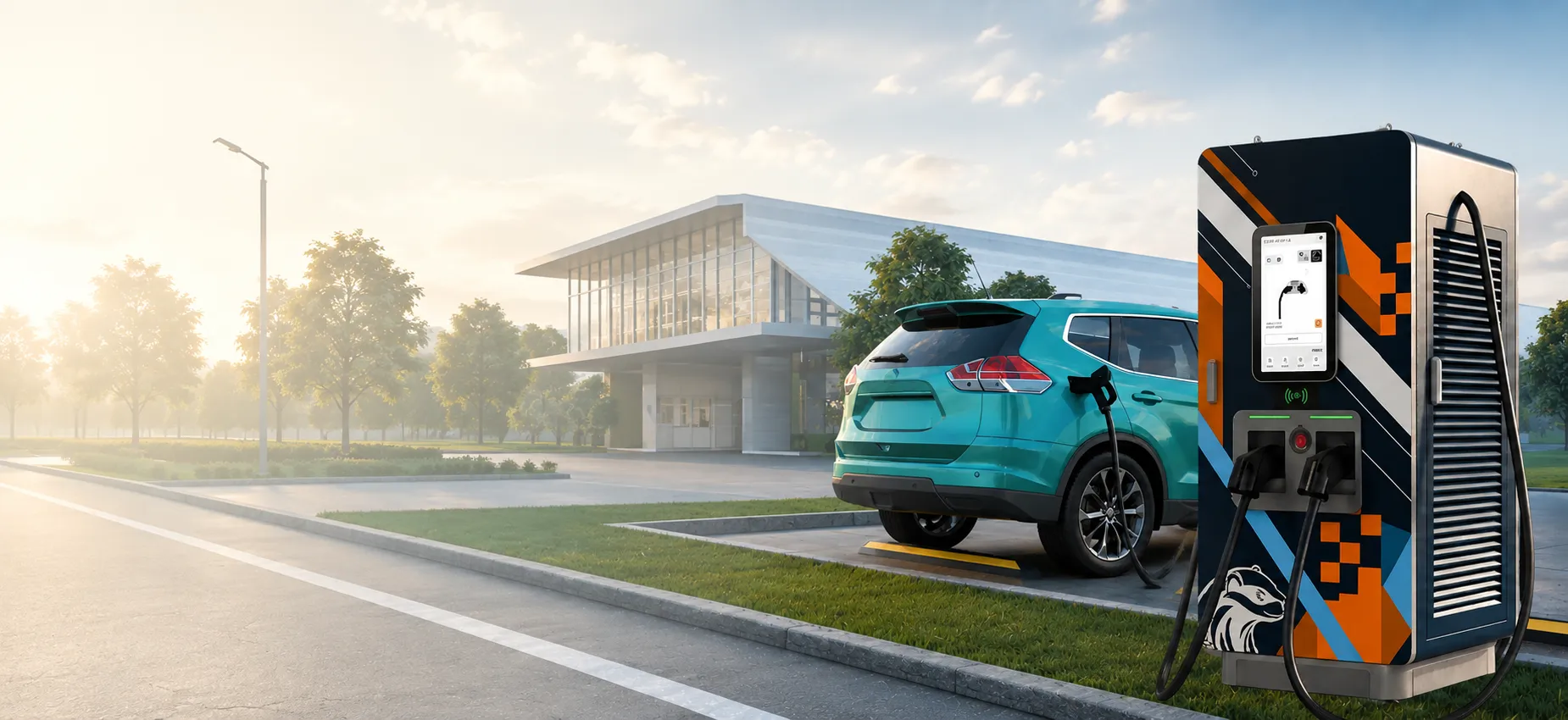 Supercargador DC Horeb Charge para carros eléctricos en Cúcuta